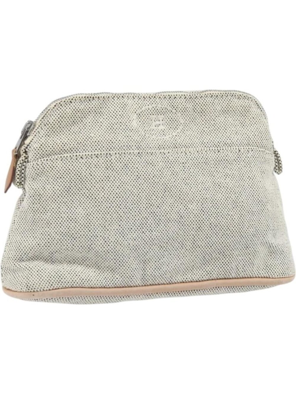 HERMES Bolide PM Pouch Canvas Gray